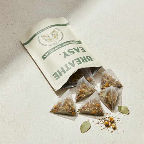 Breathe Easy. Respiratory Support Tea