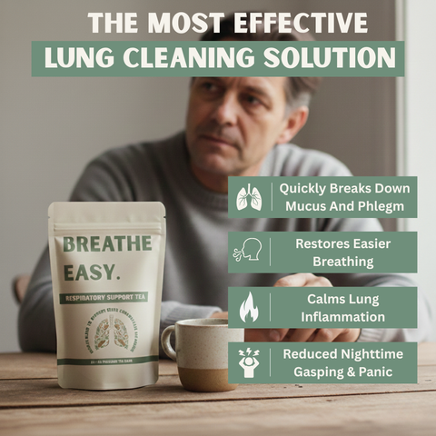 Breathe Easy. Respiratory Support Tea