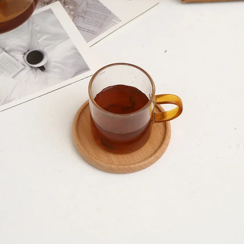 The Harmony Walnut Coasters